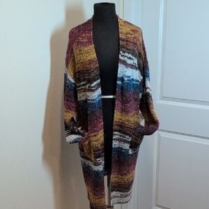 Heimish Multicolor Striped Women's Wool Sweater